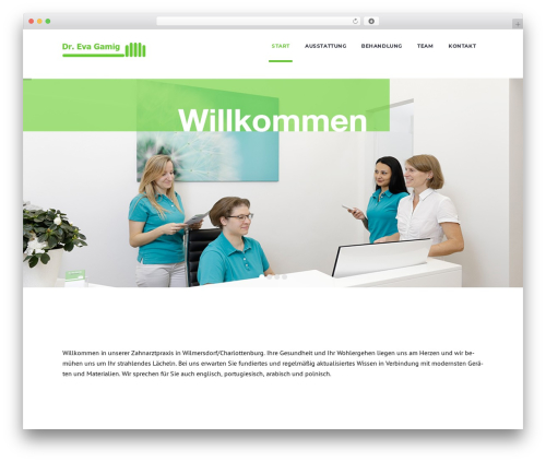HouseMed WordPress page theme - zap-gamig.de