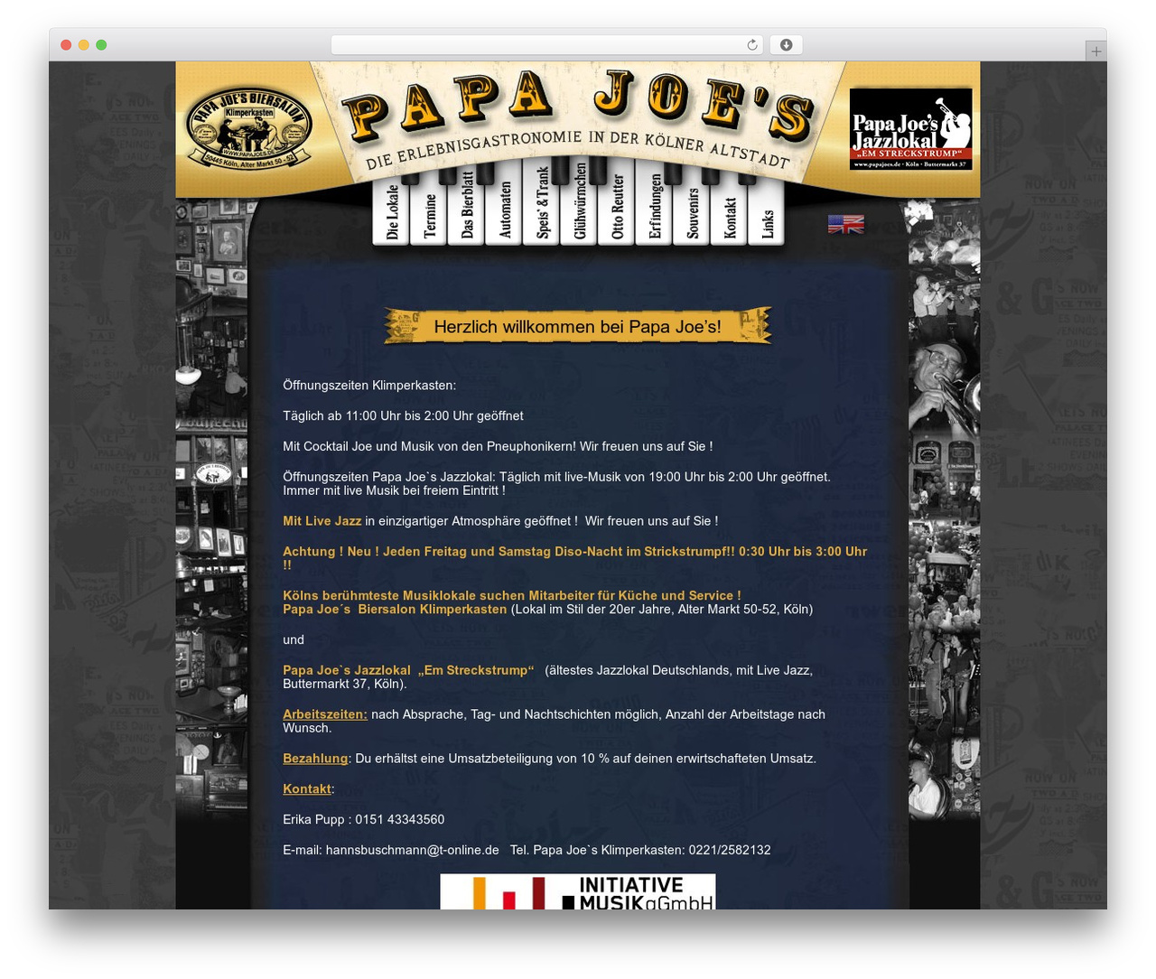 OIM-Basic WordPress theme - papajoes.de OIM-Basic WordPress theme - papajoes.de