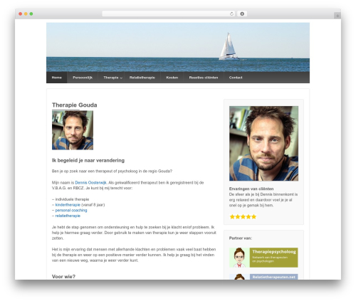 Responsive Pro WordPress theme design - psycholoog-gouda.com