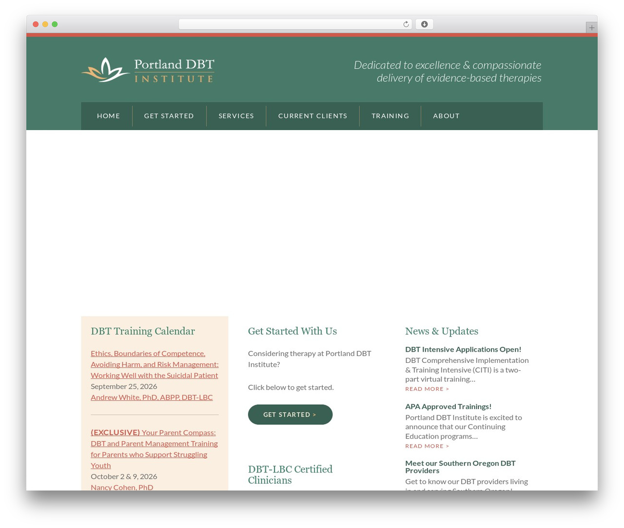 Responsive WordPress theme - pdbti.org