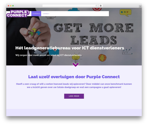Theme v1 WordPress theme - purpleconnect.nl