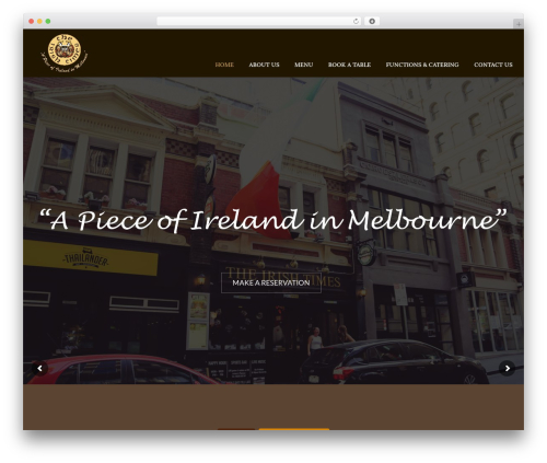 Theme WordPress North - theirishtimespub.com.au