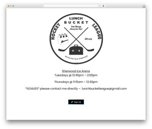 Event genius WordPress plugin - lunchbucketleague.com