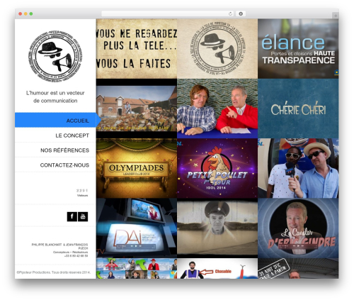 WordPress theme Moler - pipoteurtv.com