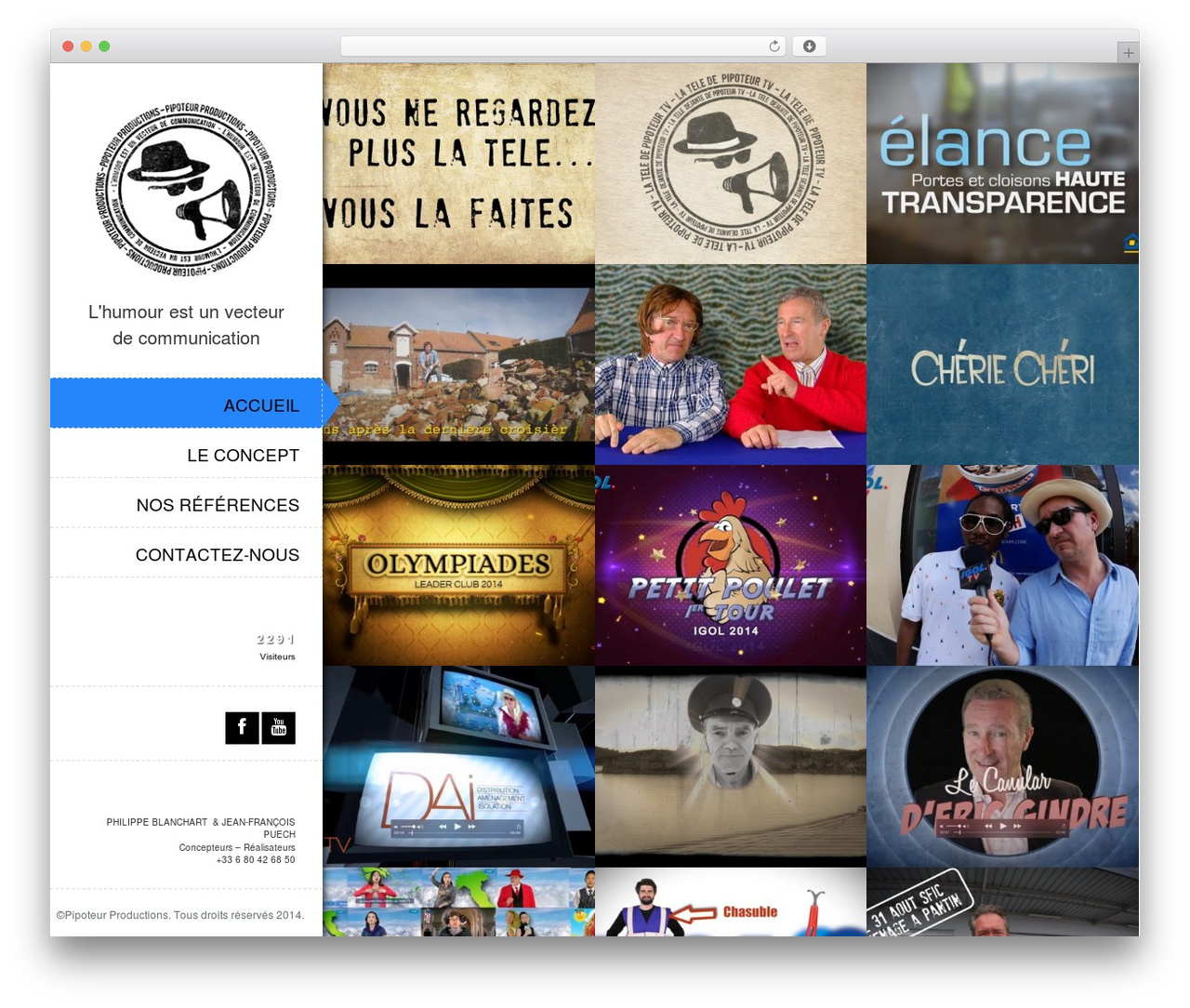 WordPress theme Moler - pipoteurtv.com