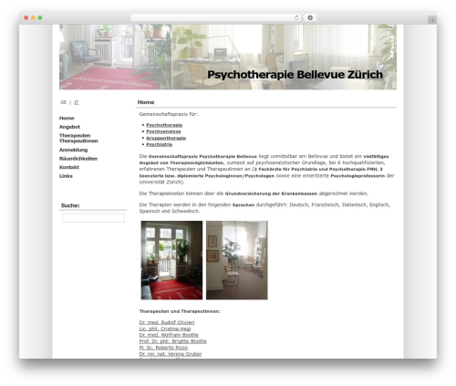 WordPress theme 1024px - psychotherapie-bellevue.ch