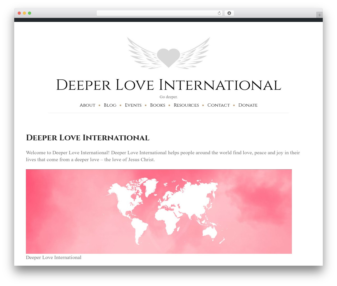 WordPress theme Equable Lite - deeperlove.net