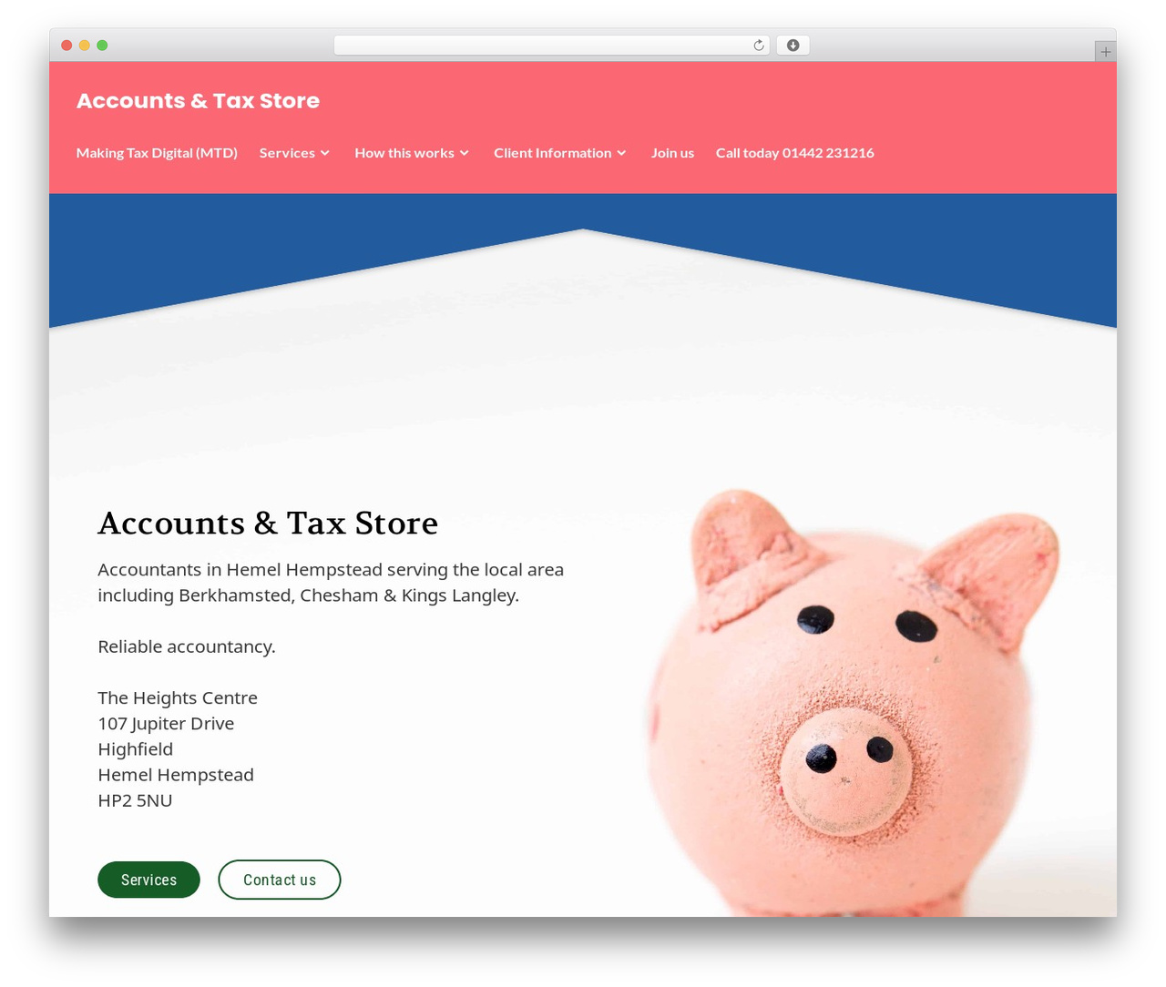 Stackable Child free WP theme - acctaxstore.com