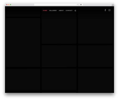 WordPress website theme Flatbase - 4stills.com