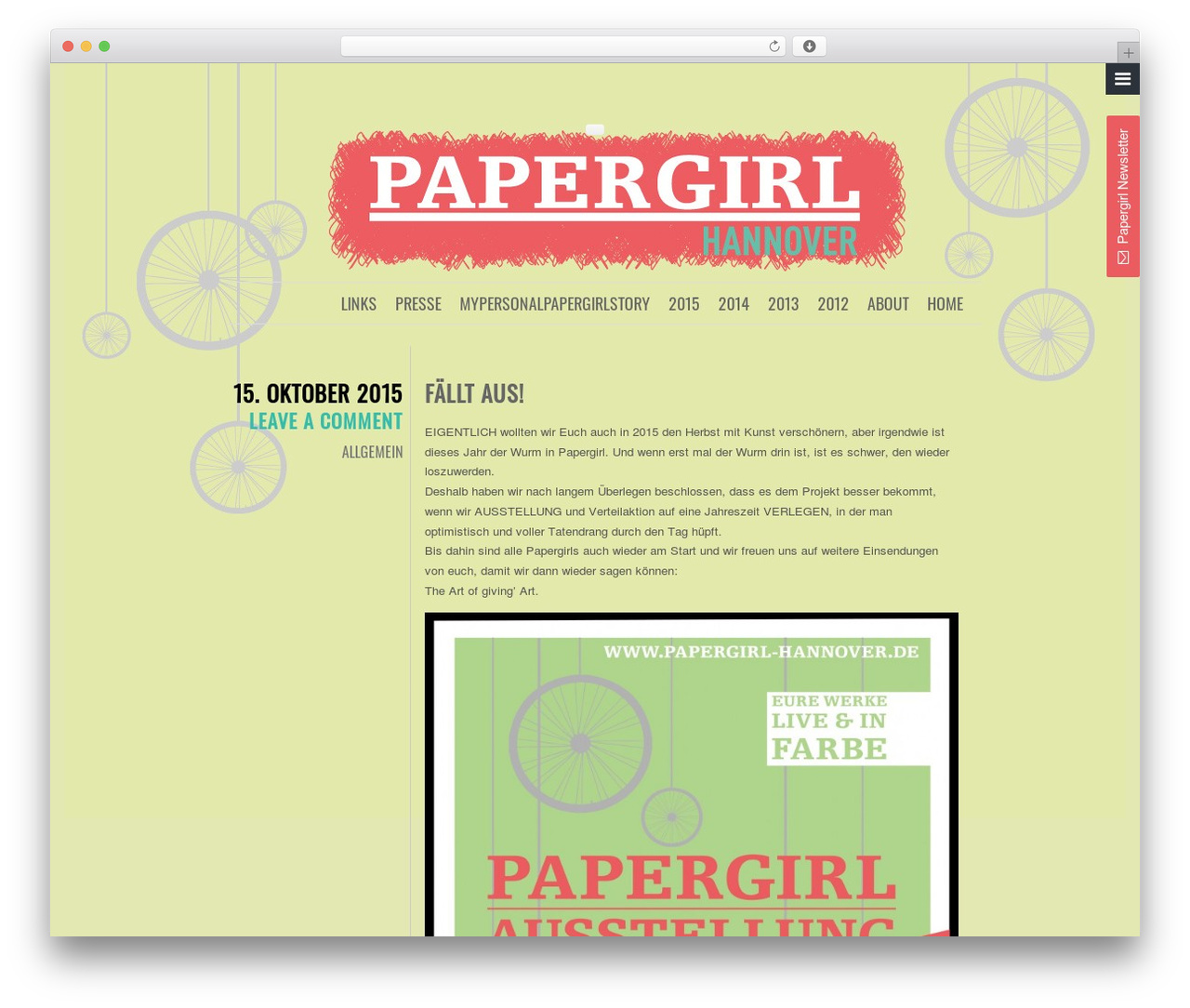 Chunk theme WordPress - papergirl-hannover.de Chunk theme WordPress - papergirl-hannover.de