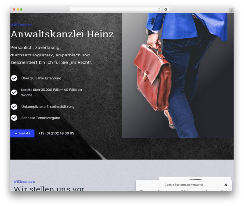 Cm4all wordpress WordPress plugin - anwaltskanzlei-heinz.de