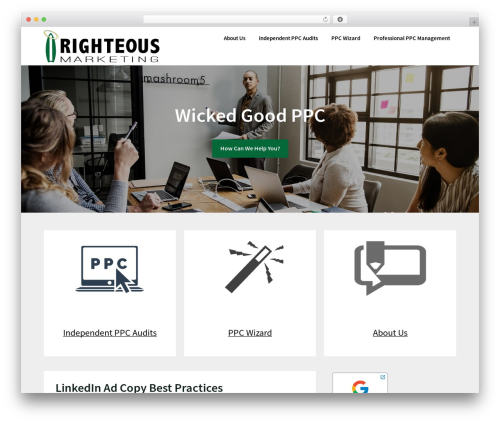 EcoCoded theme WordPress - righteousmarketing.com EcoCoded theme WordPress - righteousmarketing.com