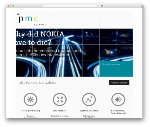 Grid WordPress theme - paetsch-consulting.com
