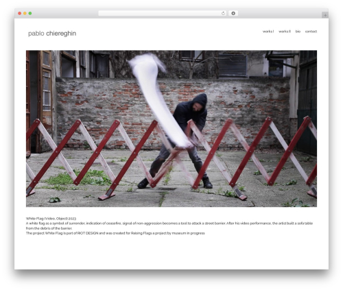 Reframe Plus theme WordPress - pablochiereghin.com