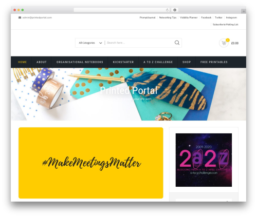 ShopStore best WooCommerce theme - printedportal.com