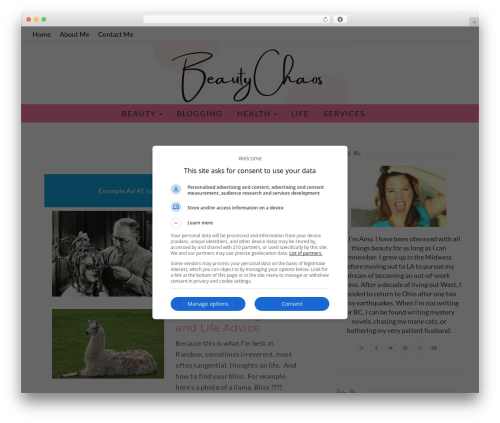 Theme WordPress Marlin - beautychaos.com