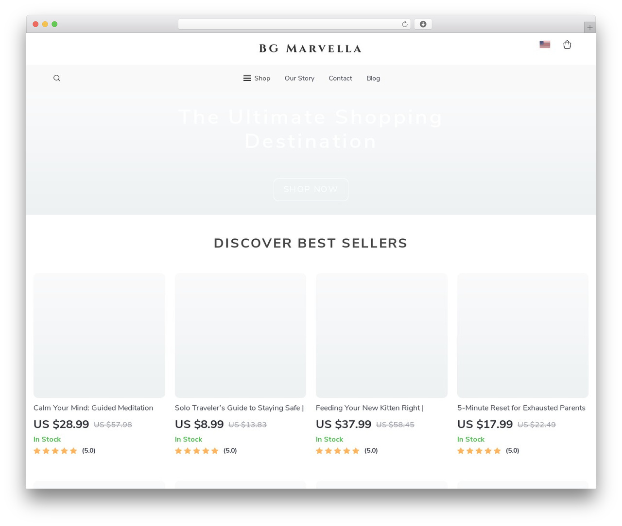 WordPress theme Botticelli Child - marvella.shop