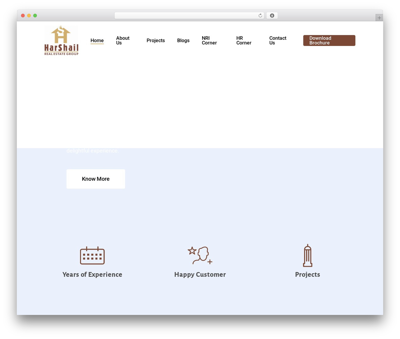 WordPress theme Salient - harshailgroup.com