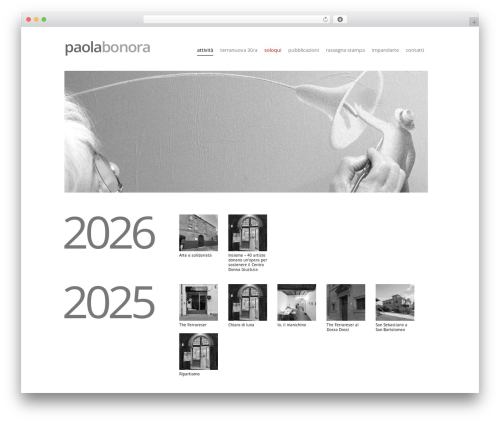 Workality premium WordPress theme - paolabonora.com