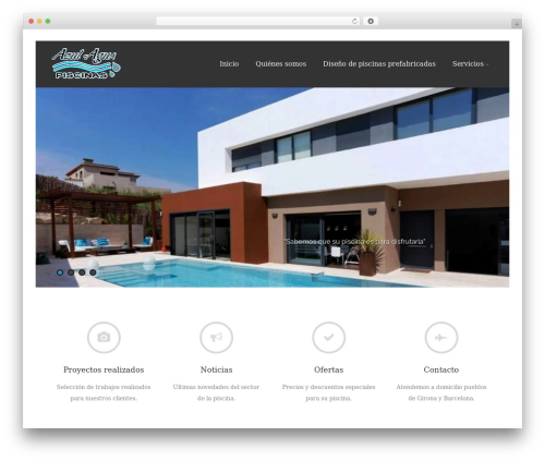 Asteria Lite WordPress theme - piscinasazul-agua.es