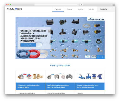 codemakers WordPress theme - saneko.lt