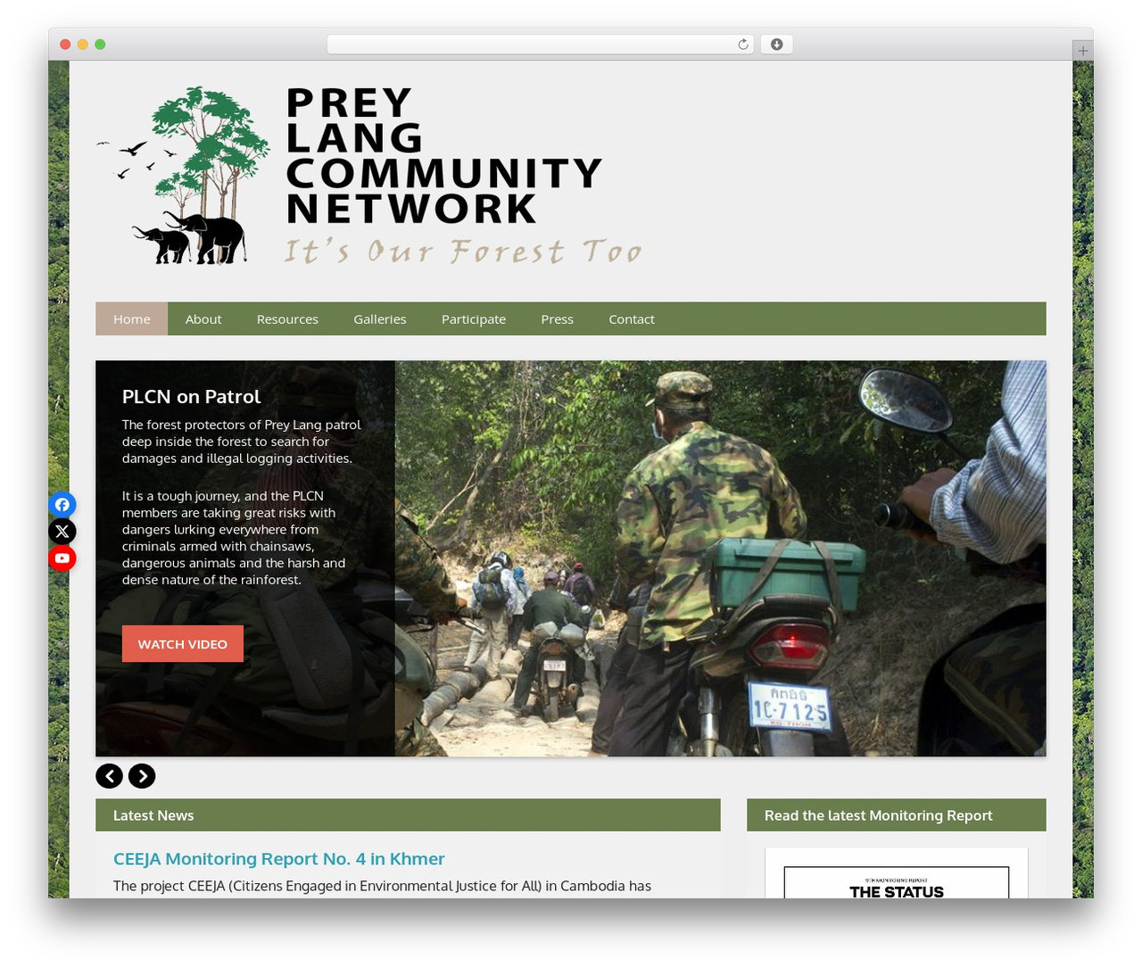 Forward theme WordPress - preylang.net