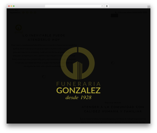 Aheto WordPress plugin - funerariagonzalez.com