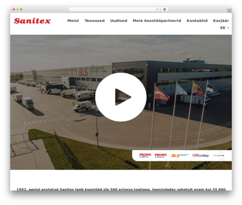 Globy WordPress theme - sanitex.ee