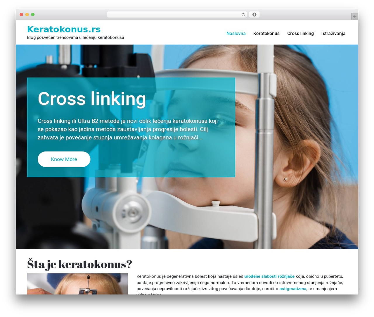 MediHealth WordPress theme download - keratokonus.rs