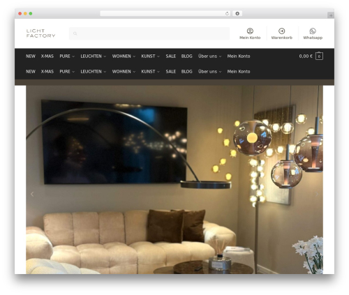 Shoptimizer WordPress shopping theme - lichtfactory.com