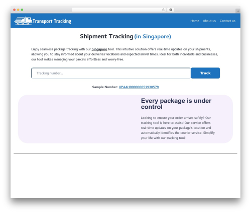 Theme WordPress Samui - kerdasoftech.com