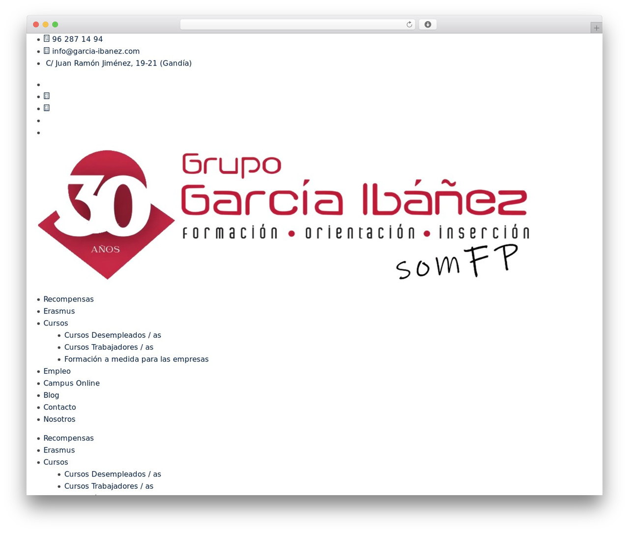 Theme WordPress Eikra - garcia-ibanez.com