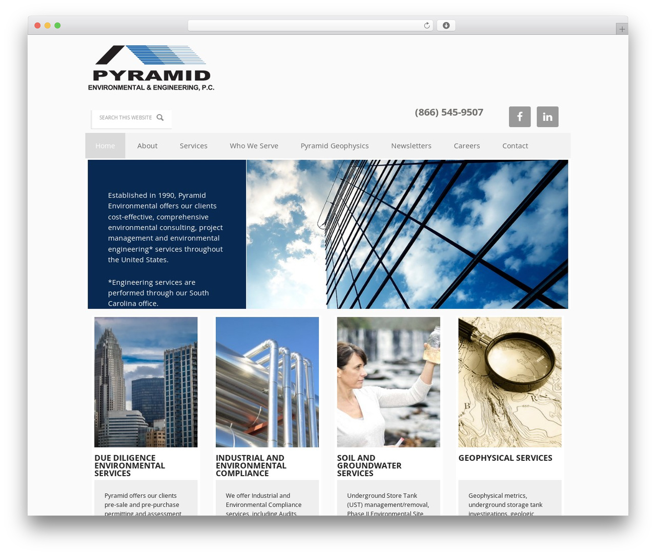 Theme WordPress Executive Pro Theme - pyramidenvironmental.com
