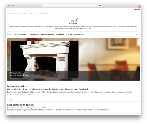 WordPress theme cherry - ph-kamine.com