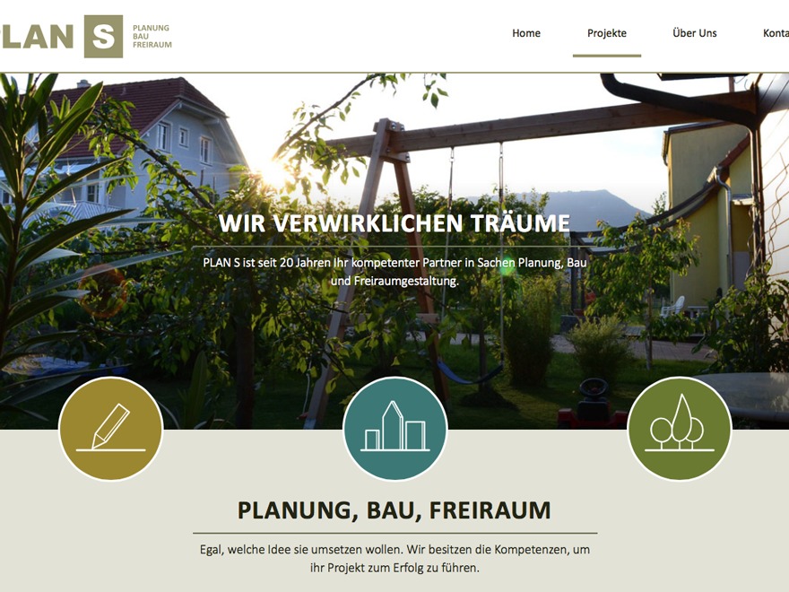 WordPress theme PLAN S - Custom Theme by Lukas Guschlbauer
