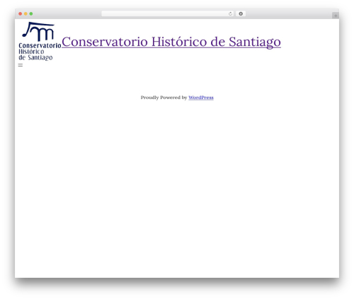 Blockbase theme WordPress - conservatoriohistorico.com