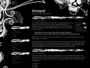Decayed theme WordPress by Viktor Persson