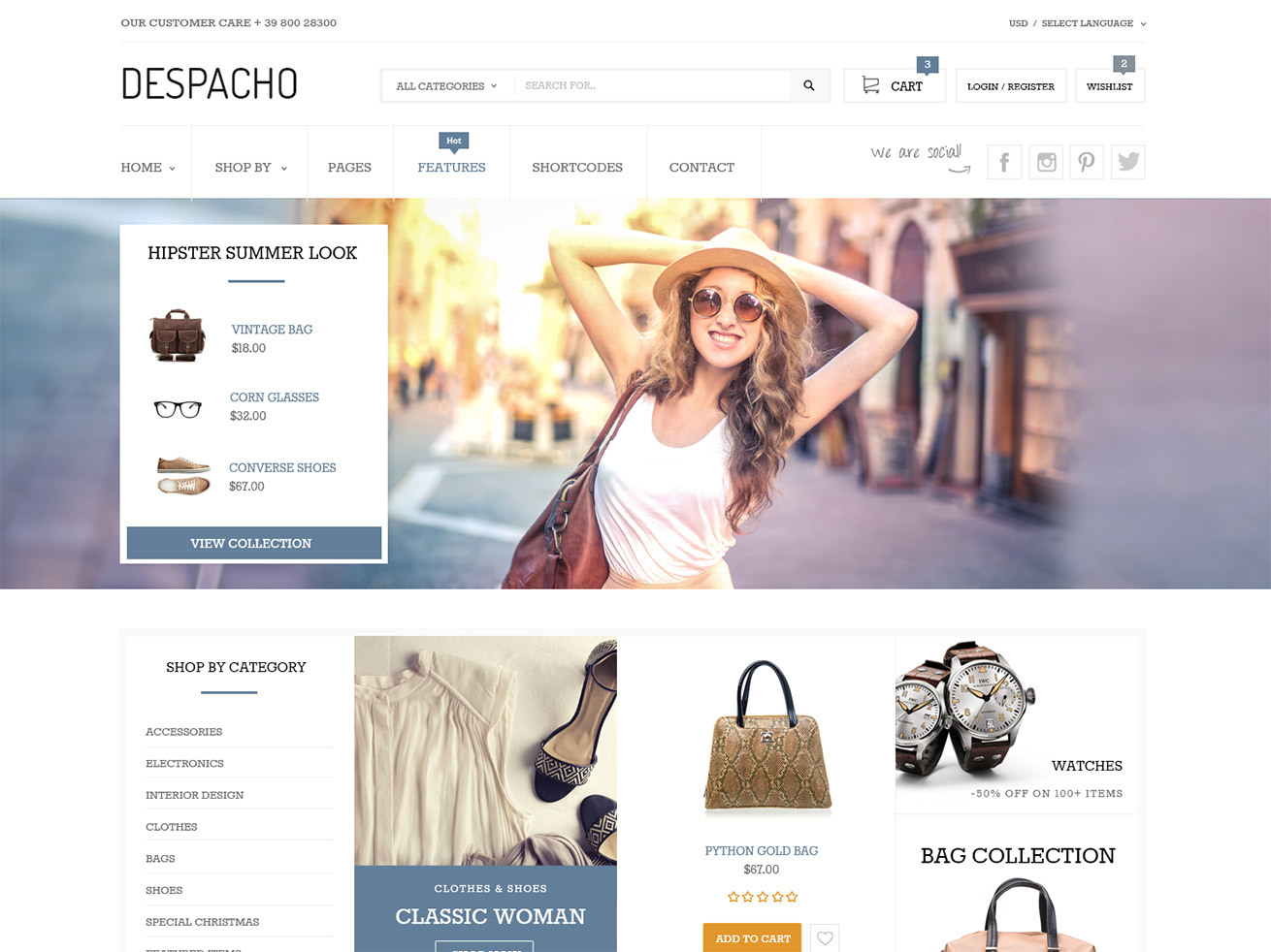 Despacho WordPress ecommerce theme Despacho WordPress ecommerce theme