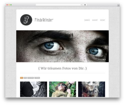Filtered WordPress theme - findelkinder.com