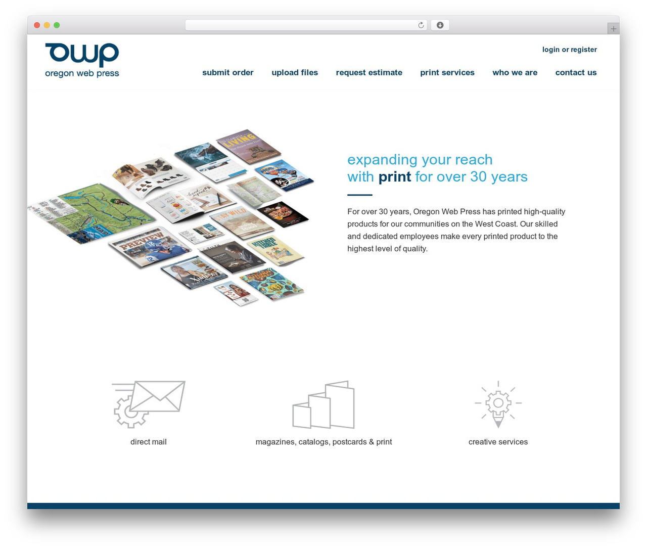 Genesis WordPress theme - oregonwebpress.com