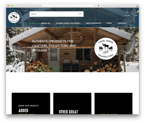 Huntor WordPress theme - loosemoosetradingpost.ca