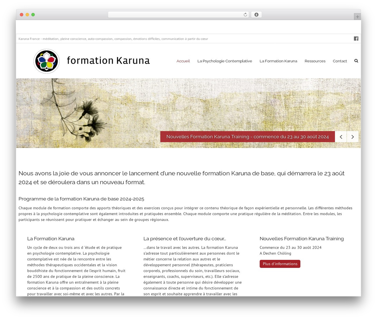 Meteor WordPress theme - formation-karuna.com Meteor WordPress theme - formation-karuna.com