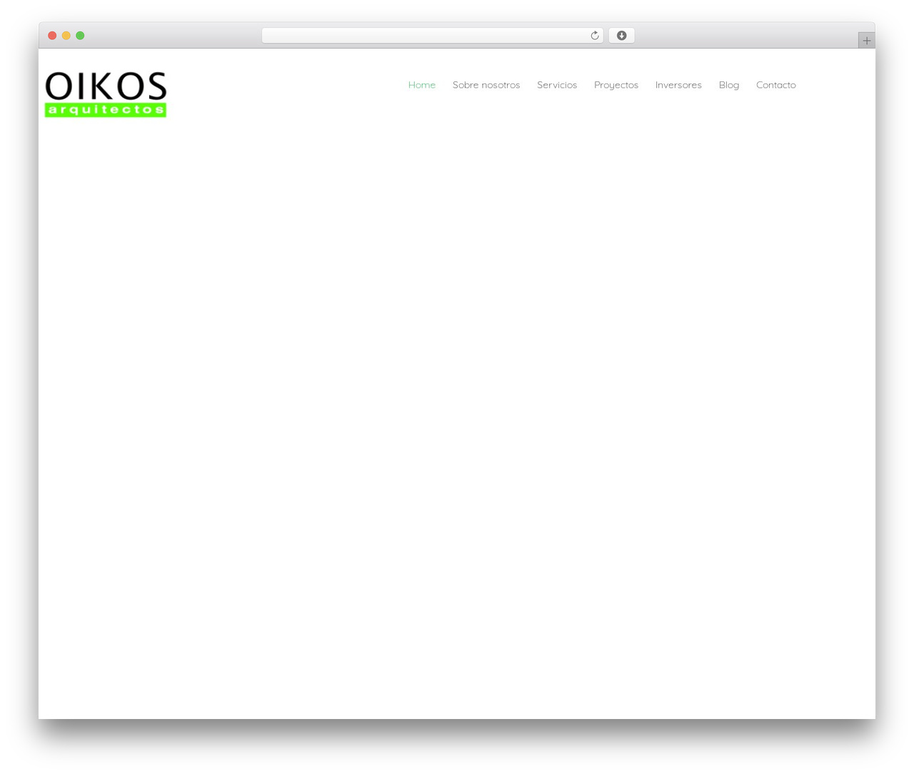 Monstroid2 theme WordPress - oikosarquitectos.es