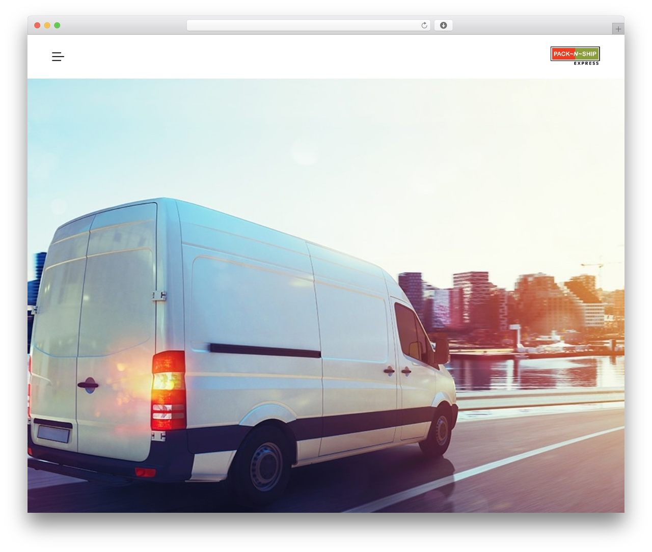 Moovit WordPress theme - packnshipexpress.com