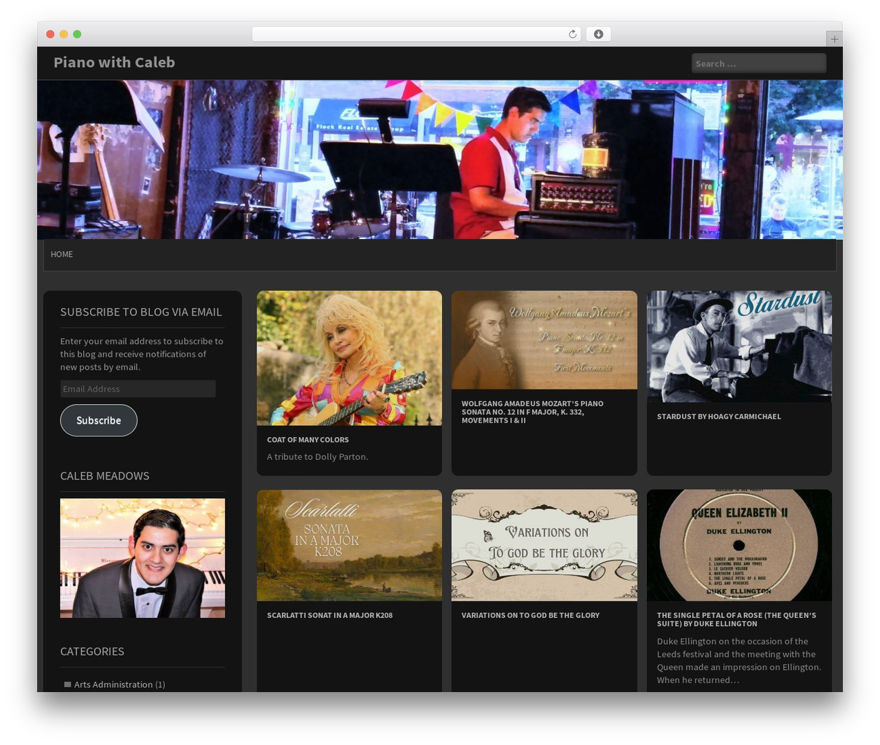 Newp theme WordPress - pianowithcaleb.com Newp theme WordPress - pianowithcaleb.com