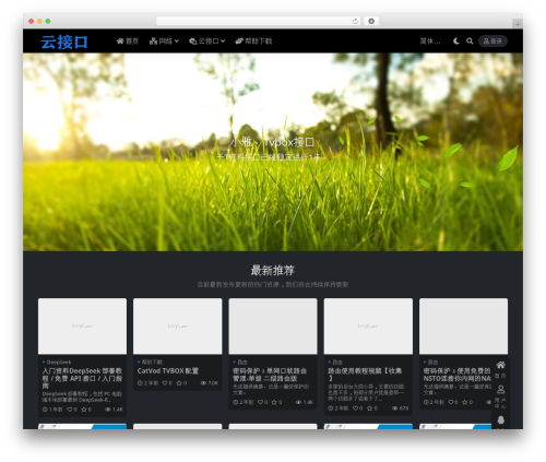 RiPro-V5 WordPress theme - cnyjk.com