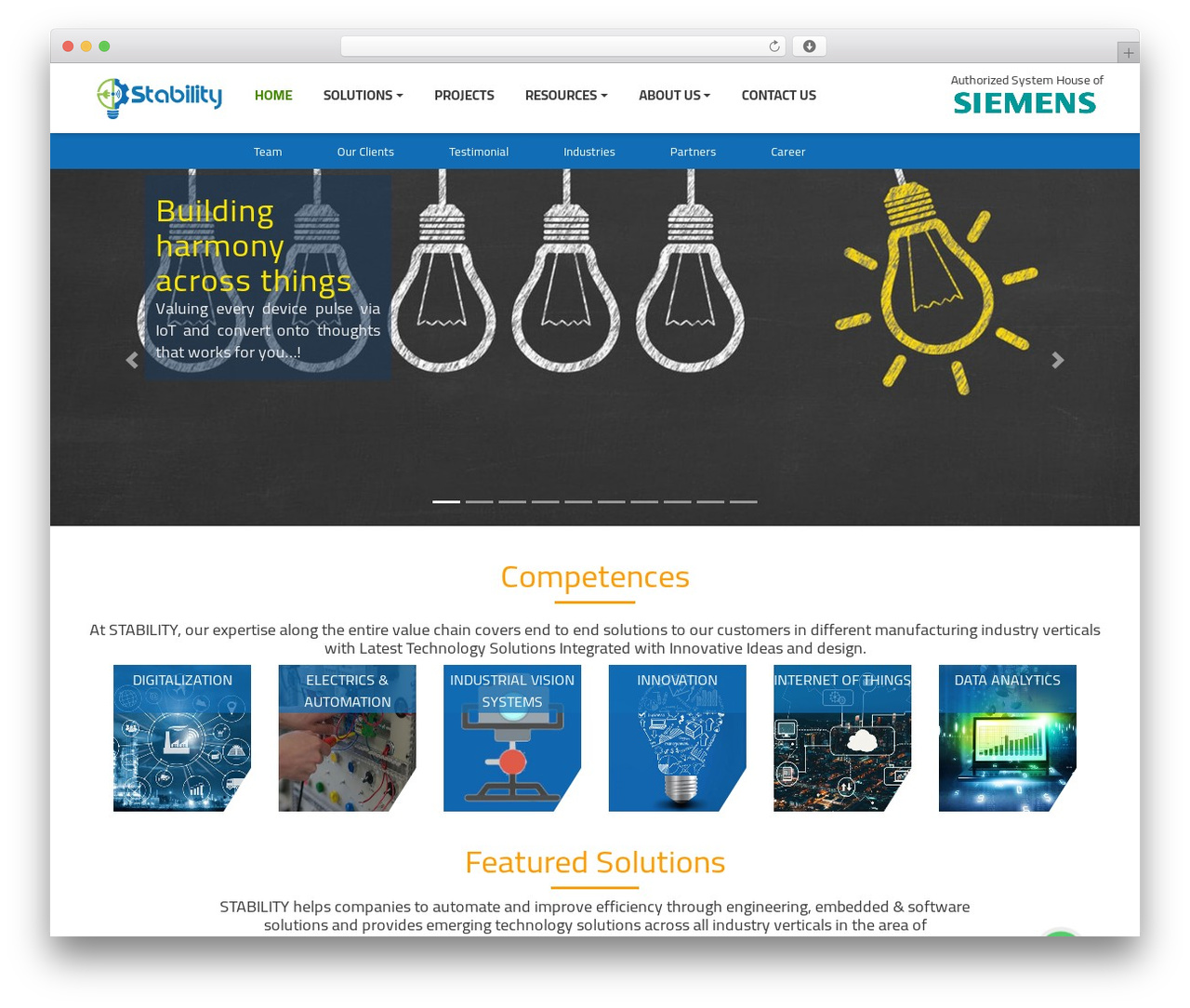 Stability WordPress theme - stability.co