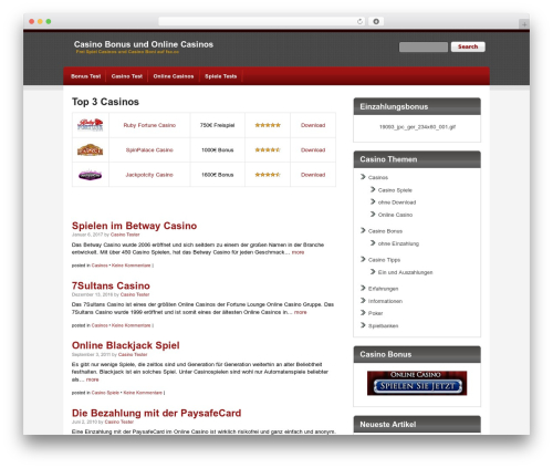 WordPress theme DoubleUp Theme - fsc.cc