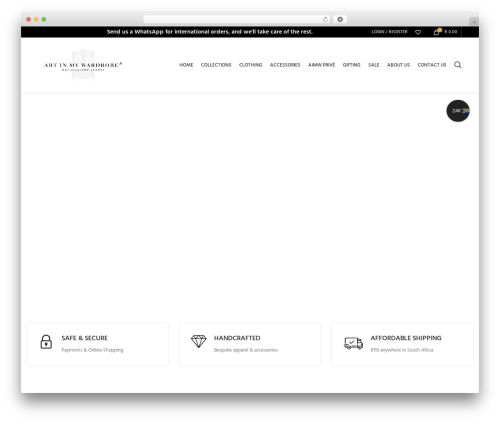 Sizeguide WordPress plugin - artinmywardrobe.com