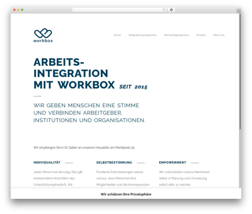 WordPress theme Amio - workbox.gmbh WordPress theme Amio - workbox.gmbh